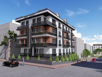 a building in istanbul  1 Low-poly 3D model