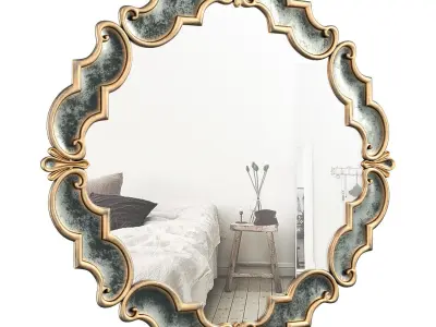 Vintondale Accent Mirror ARGD3097 3D model