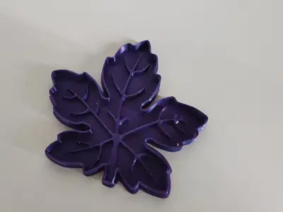 Cookie Cutter Biscuit Mold 01 - Autumn Leaf 3D print model