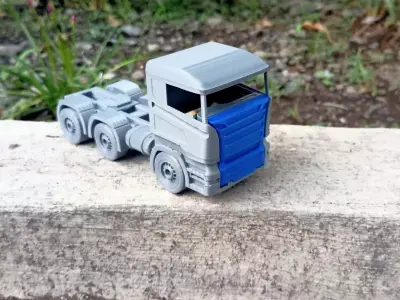 truck miniature 3D print model