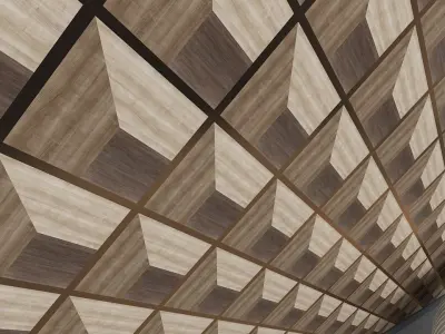 3d wall panel Low-poly 3D model 3D model
