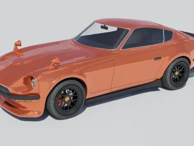 Nissan Datsun fairlady Z 240Z 260Z 280Z 3D model