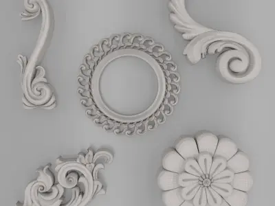 Trim Ornament 67 3D model