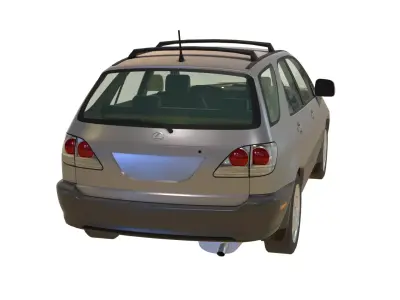 LEXUS RX300 2002 Low-poly 3D model
