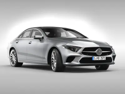 Mercedes Benz CLS Class 2018 3D model
