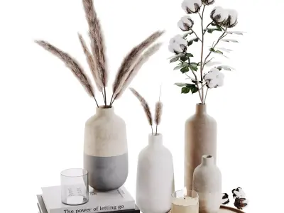 Decorative SET 016 3D model