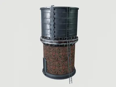 Water Tank 3D model