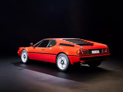 B M W M 1 Low-poly 3D model