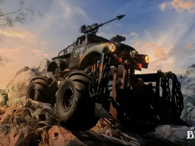 Dystopia Vehicle Truck 3D model