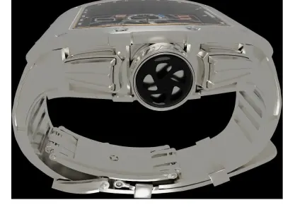 Richard Mille  watch 3d model 3D model