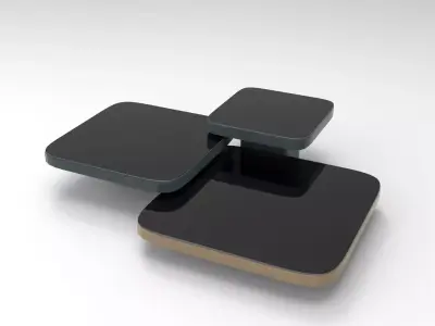 Hoty Coffee Table Low-poly 3D model