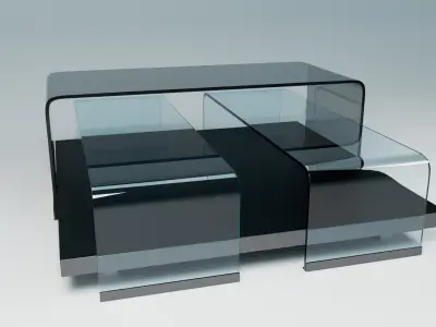 coffee table 3D model 12