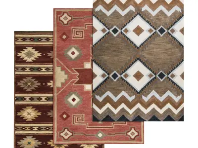 Rug Set 874 3D model