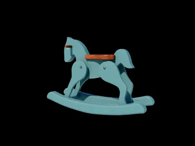  Rocking Horse  3D model