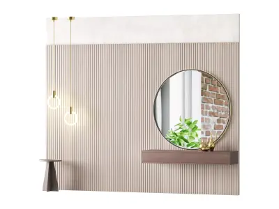 Decorative Wall panel  19 3D model