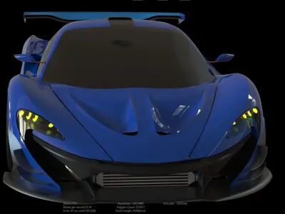 P1 GTR 3D model
