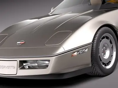 Chevrolet Corvette C4 Coupe 3D model