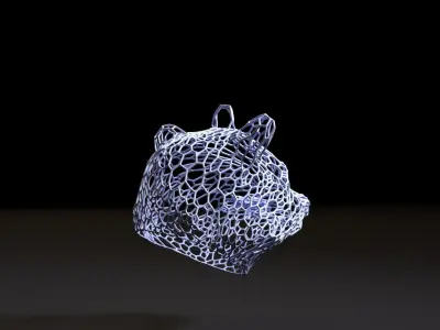 Rocket Raccoon Christmas tree decoration 3D print model