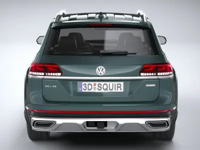 Volkswagen Atlas Basecamp 2021 3D model