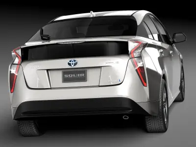 Toyota Prius 2016 3D model
