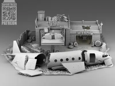 Mad World 3D Model Pack