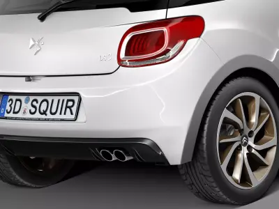 Citroen DS3 2016 3D model