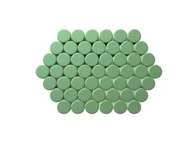 Steel Round Bars v1 005 Low-poly 3D model