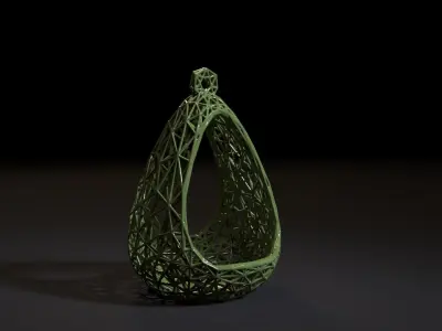 Bird feeder 2 3D print model