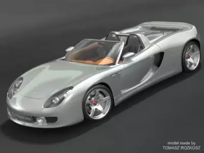 Porsche Carrera GT 2006 3D model