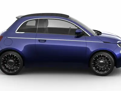 Fiat 500 cabrio 2021 La Prima 3D model