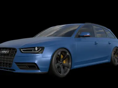 Audi RS 4 B8 3D model