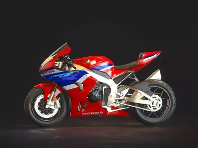 Base model Honda CBR 1000RR R 2024 3D model