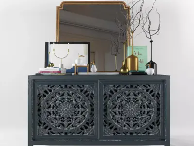 Lombok Buffet 3D model