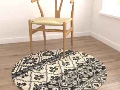Rugs No 307 Low-poly 3D model