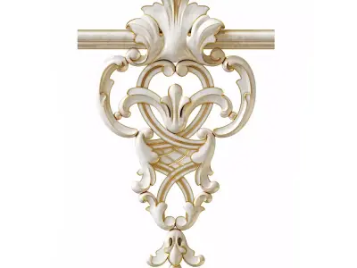 Decor vertical 01  3D model