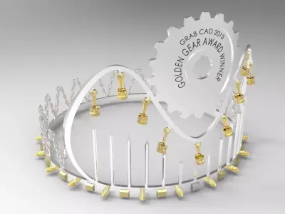 Crown for winners Free 3D model