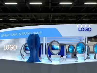 3D Exhibition 3D model buy