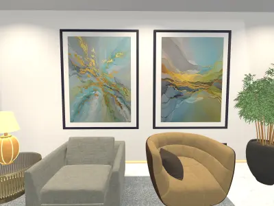 Abstract Painting and Wall Decor or Wall Accent or Wall Art Free 3D print model