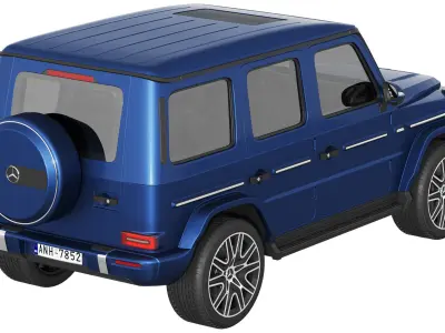 Mercedes-Benz G-Class 2025 3D model