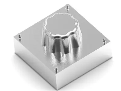 Knob Core Cavity - Molding - Children Learning 3D print model