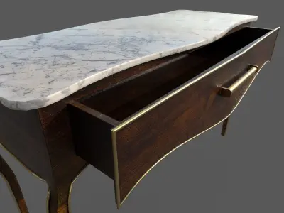 Commode Version1 3D model