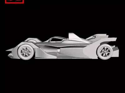 Formula E Gen2 2018 3D print model