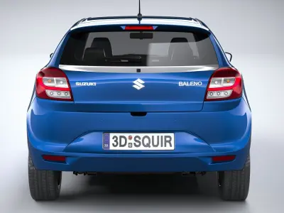 Suzuki Baleno 2019 3D model