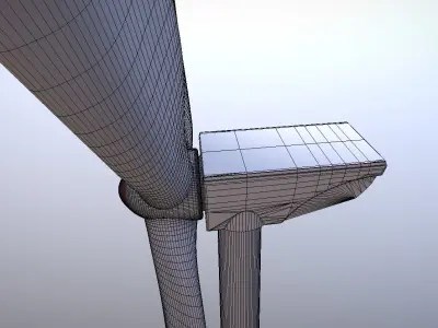 Wind Turbine  3D model