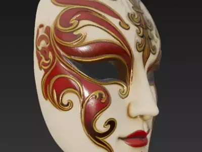 Mascara opera 3D print model