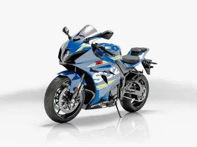 Suzuki GSX-R 1000 2017 3D model