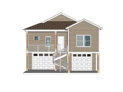 Beach House 29 -Archimple LLC 3D model