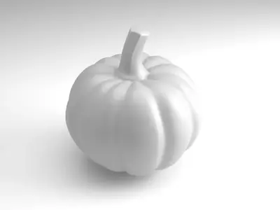 Pumpkin Figure 3D Printable Model 3D print model