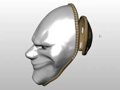 mask for face 3d model 3D print model