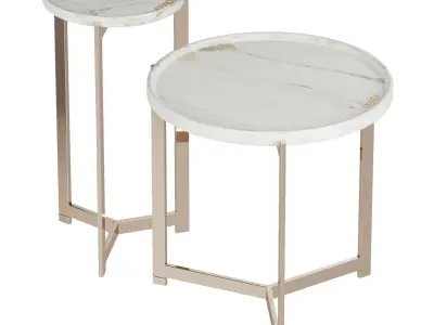 Fendi Casa Ripple Coffee Table 3D model